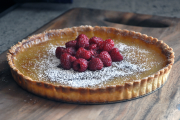 Thumbnail image for Lemon Tart with Raspberries