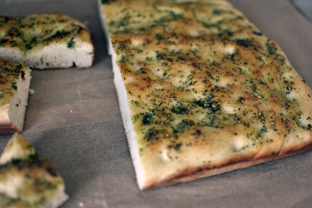 Post image for Pesto Focaccia Bread