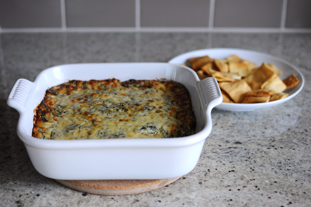 Post image for Baked Spinach and Artichoke Dip